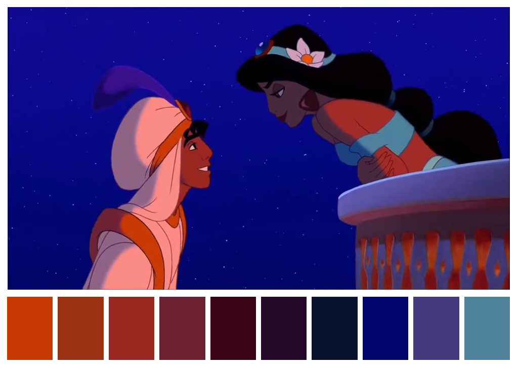 Cinema Palettes: Aladdin