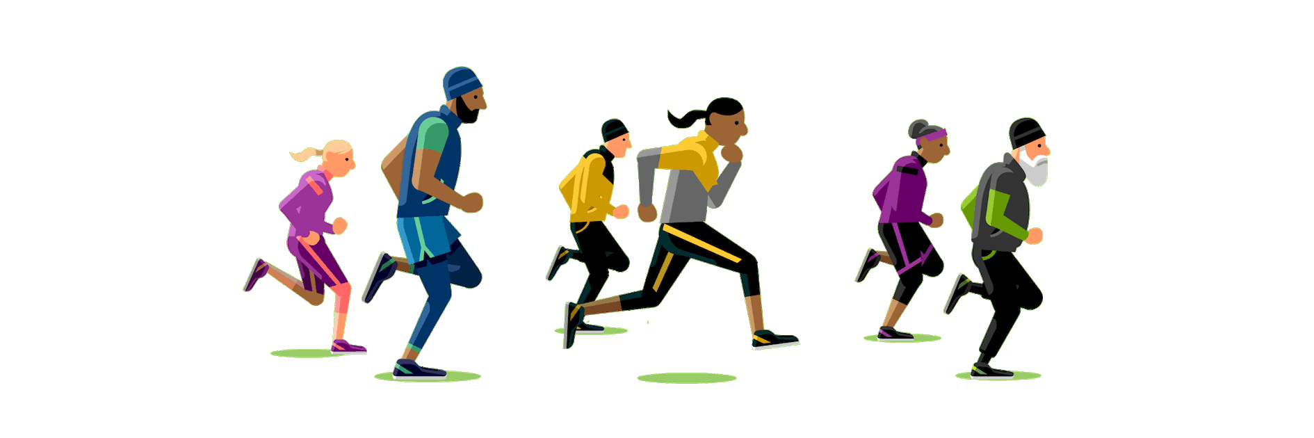 Runners GIF