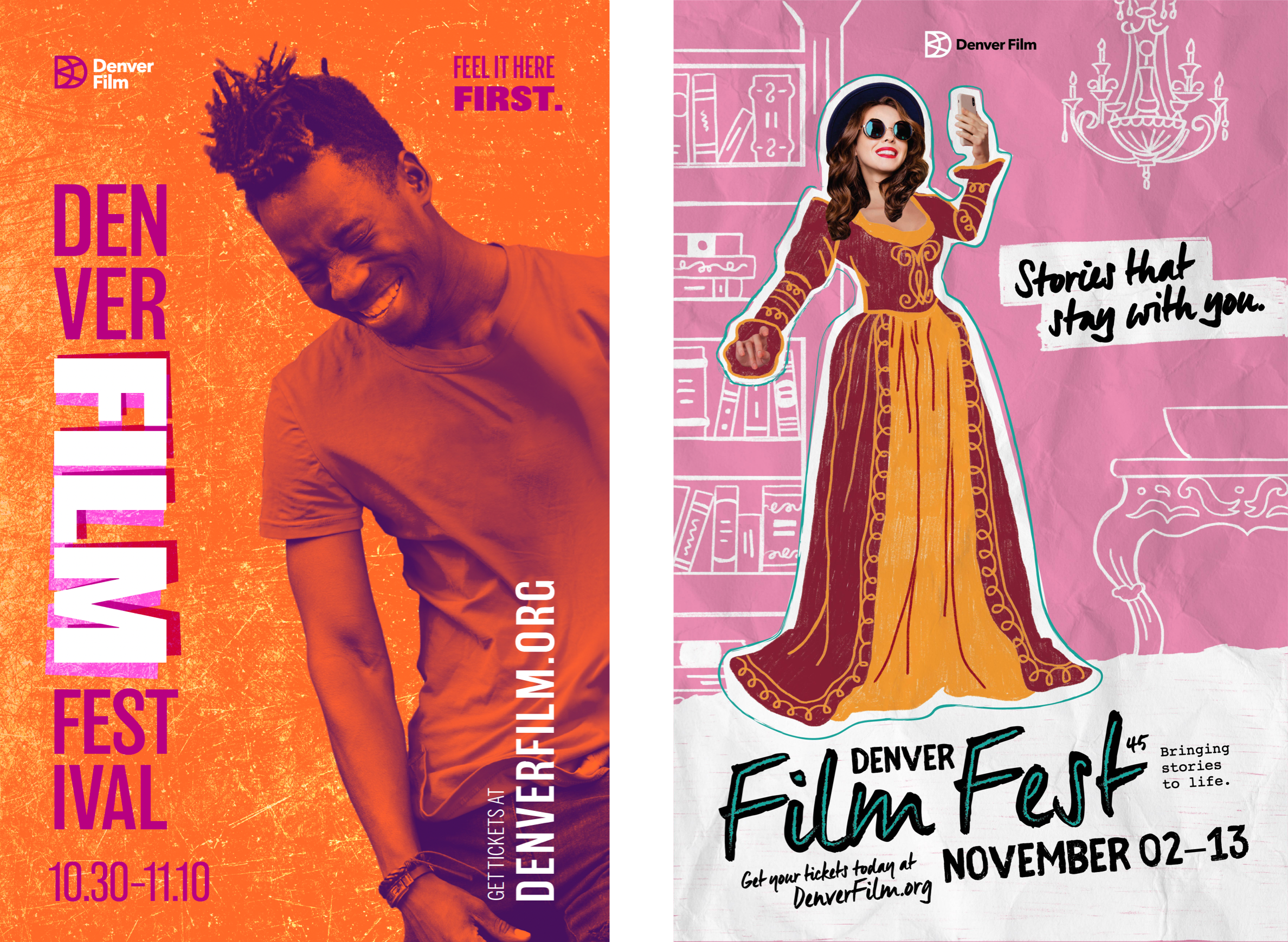 Denver film festival poster examples