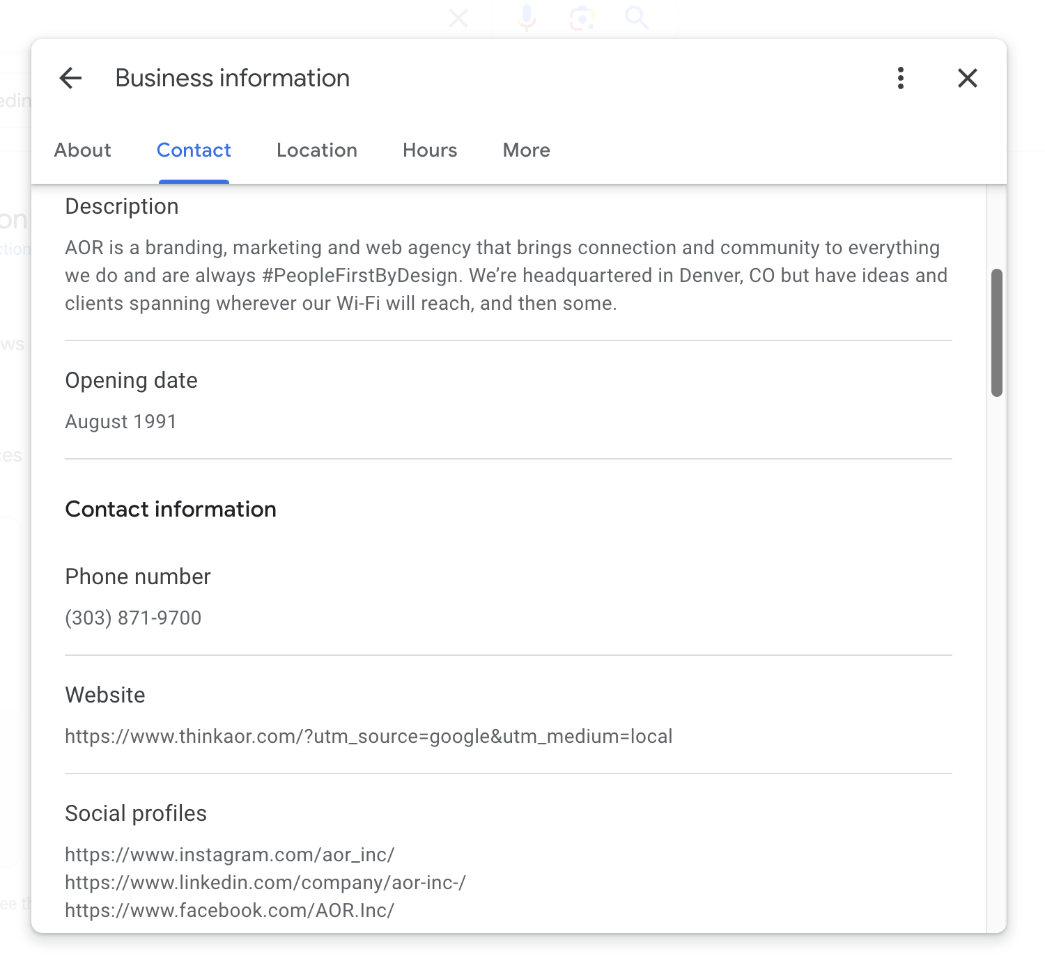 adding socials to Google Business Profile