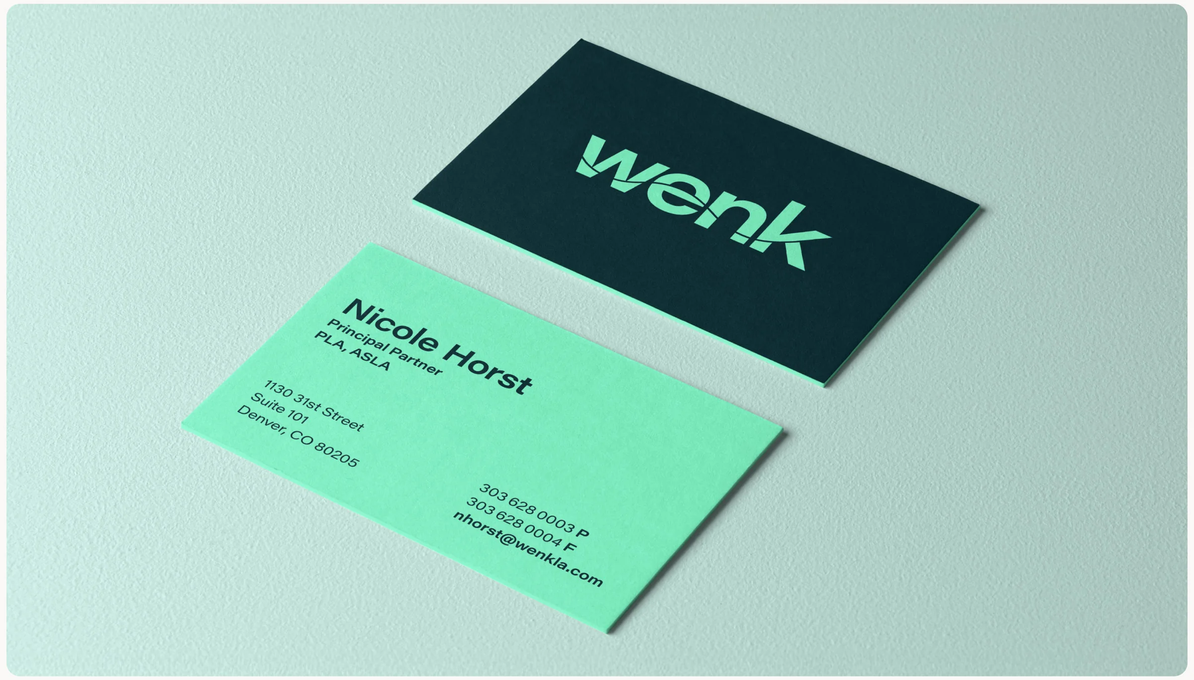 Wenk business cards