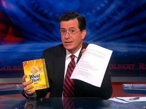 Featured Image for Brilliant publicity stunt or ridiculous branding? Wheat Thins and Colbert